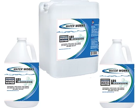 121 KleenRoom floor cleaner aqueous degreaser cleans the toughest grease, oil, and grime