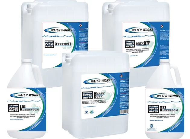Water Works™ by Keteca Industrial Strength Aqueous-Based Cleaning Solutions